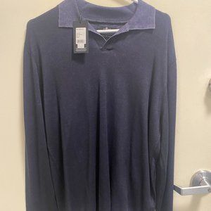 7 For All Mankind Navy Mens Shirt